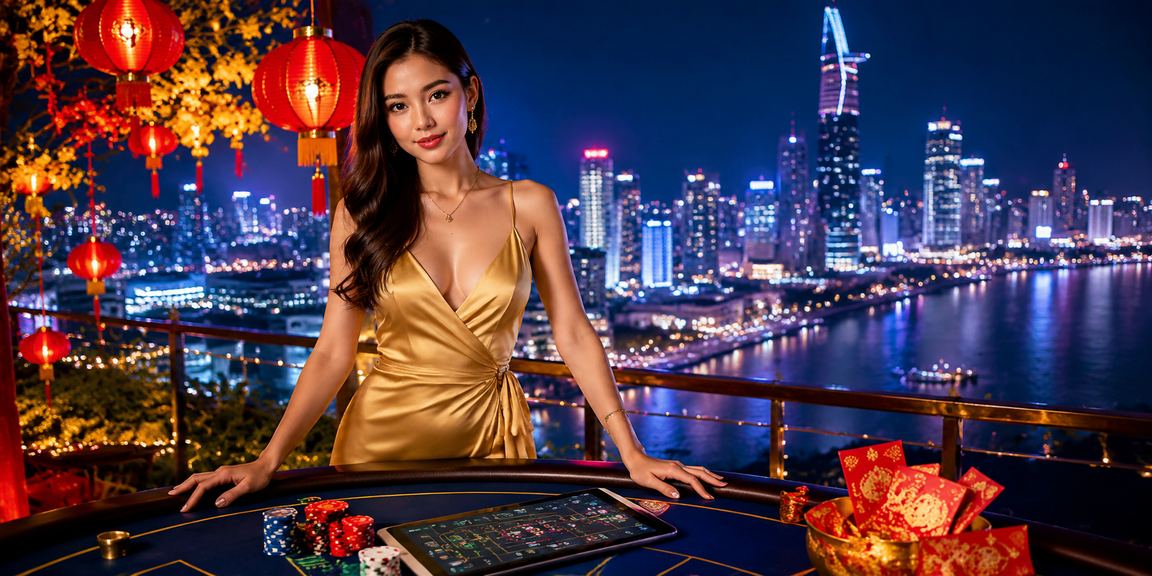Người chơi nhận ưu đãi phong bao lì xì tại TP HCM trong sòng bài trực tuyến